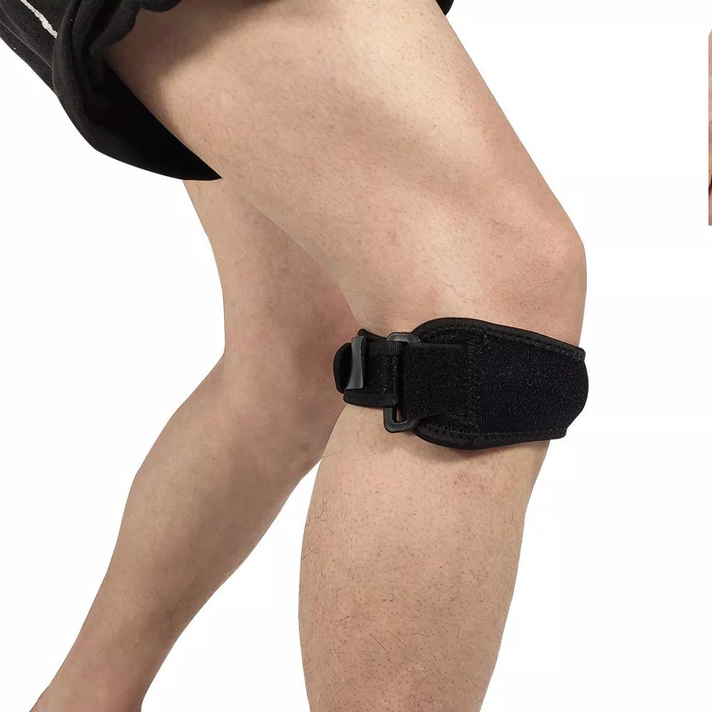 Justerbar patellar senestabilisatorbåndstøtte